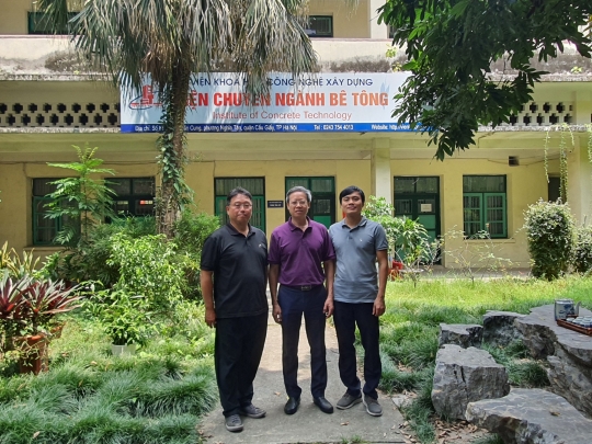 Institute of Concrete Technology, Institute for Building Science and Technology, Vietnam 01